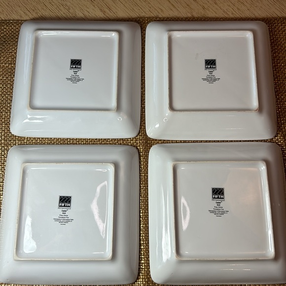 Casbah Gold Appetizer Plate by 222 Fifth (4) - Picture 6 of 8